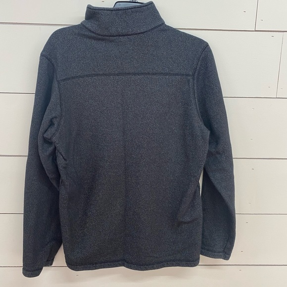 Men’s Columbia Black 1/4 Zip Sweatshirt - Picture 2 of 3